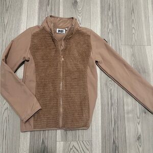 DKNY Sport Girls Fleece Zip Up Size 14/16